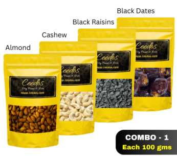 Dry Fruits Combo Pack -1 (Each 100gm)