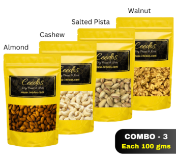 Dry Fruits Combo Pack -3 (Each 100gm)