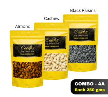 Dry Fruits Combo Pack -4A (Each 250gm)