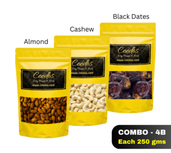 Dry Fruits Combo Pack -4B (Each 250gm)