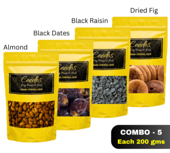 Dry Fruits Combo Pack -5 (Each 200gm)