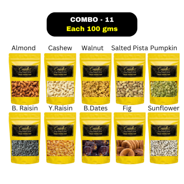 Combo 11- Each 100gm (Trial Pack)