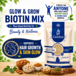 Glow & Grow Biotin Health Mix for Hair, Skin & Gut Health | Sugar Free (250 G)