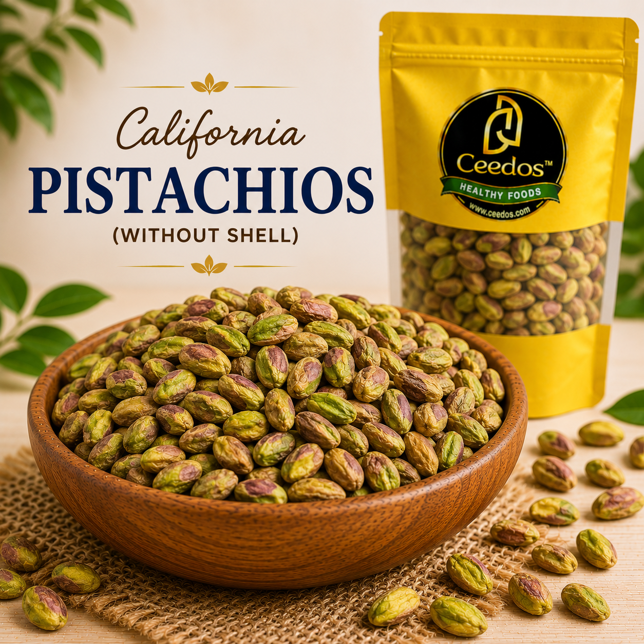 Pistachios – Without Shell