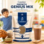 GrowthGenius Mix for Kids & Teens Growth with Nuts & Seeds | Sugar Free (250 G)