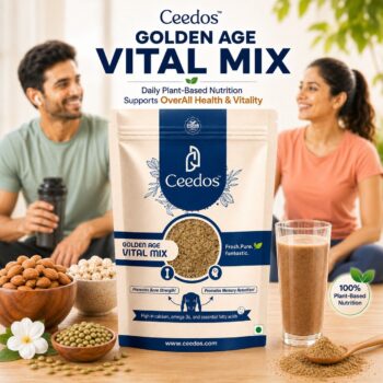 Golden Age Vital Mix for Senior Health & Vitality | Sugar Free (250 G)