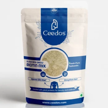 Glow & Grow Biotin Health Mix for Hair, Skin & Gut Health | Sugar Free