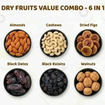 Premium Dry Fruits Value Combo 6 in 1