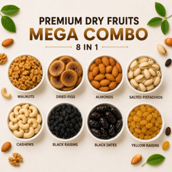 Premium Dry Fruits Mega Combo - 8 in 1