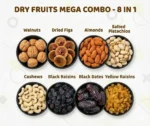 Premium Dry Fruits Mega Combo - 8 in 1