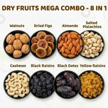 Premium Dry Fruits Mega Combo - 8 in 1