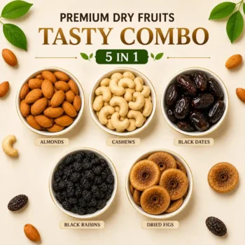 Tasty Combo – 5 in 1 Dry Fruits Combo