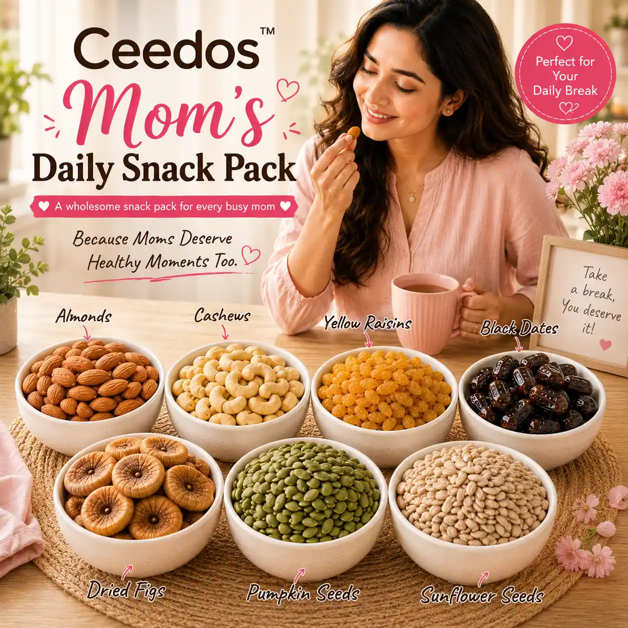 Mom’s Daily Snack Pack From Ceedos
